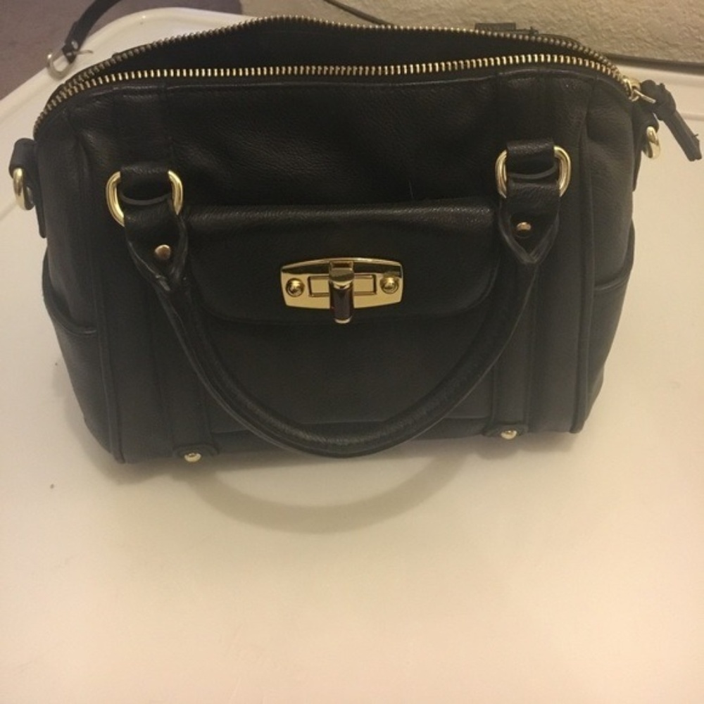 Small Black Satchel